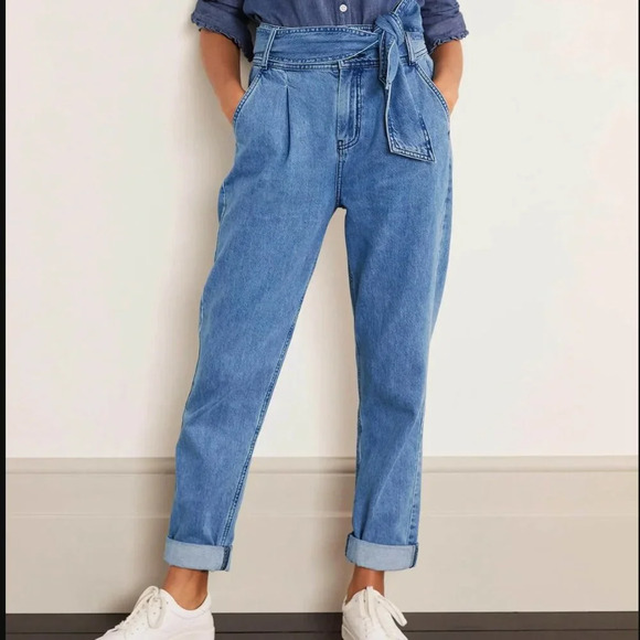 Boden Pants - Boden Bude Pants Womens Size 10 Regular Light Vintage Jeans High Rise Trouser